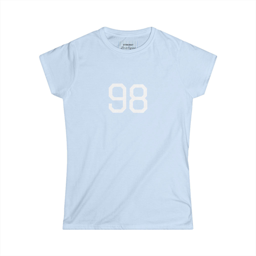 Numbered "98" Oversized Tee