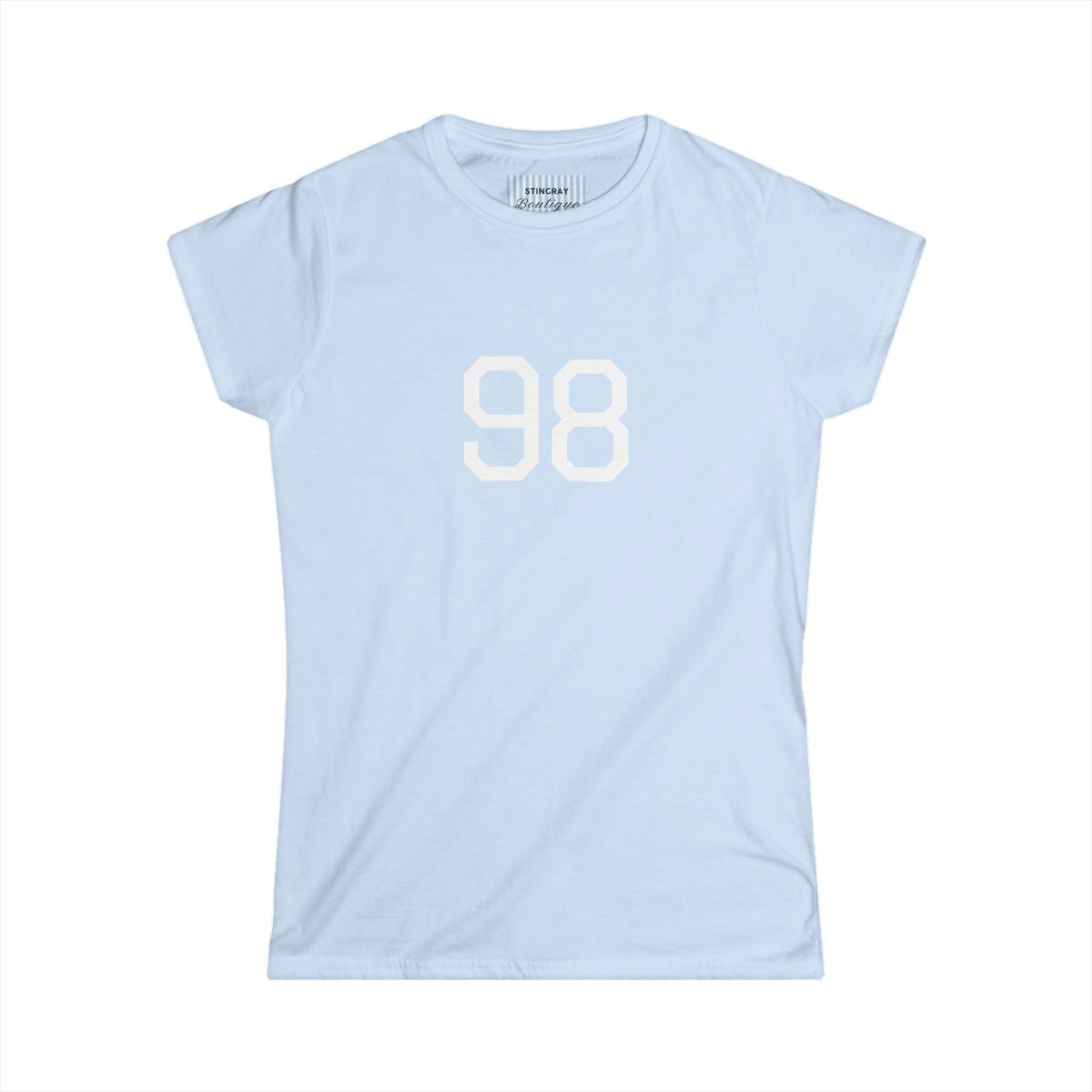 Numbered "98" Oversized Tee
