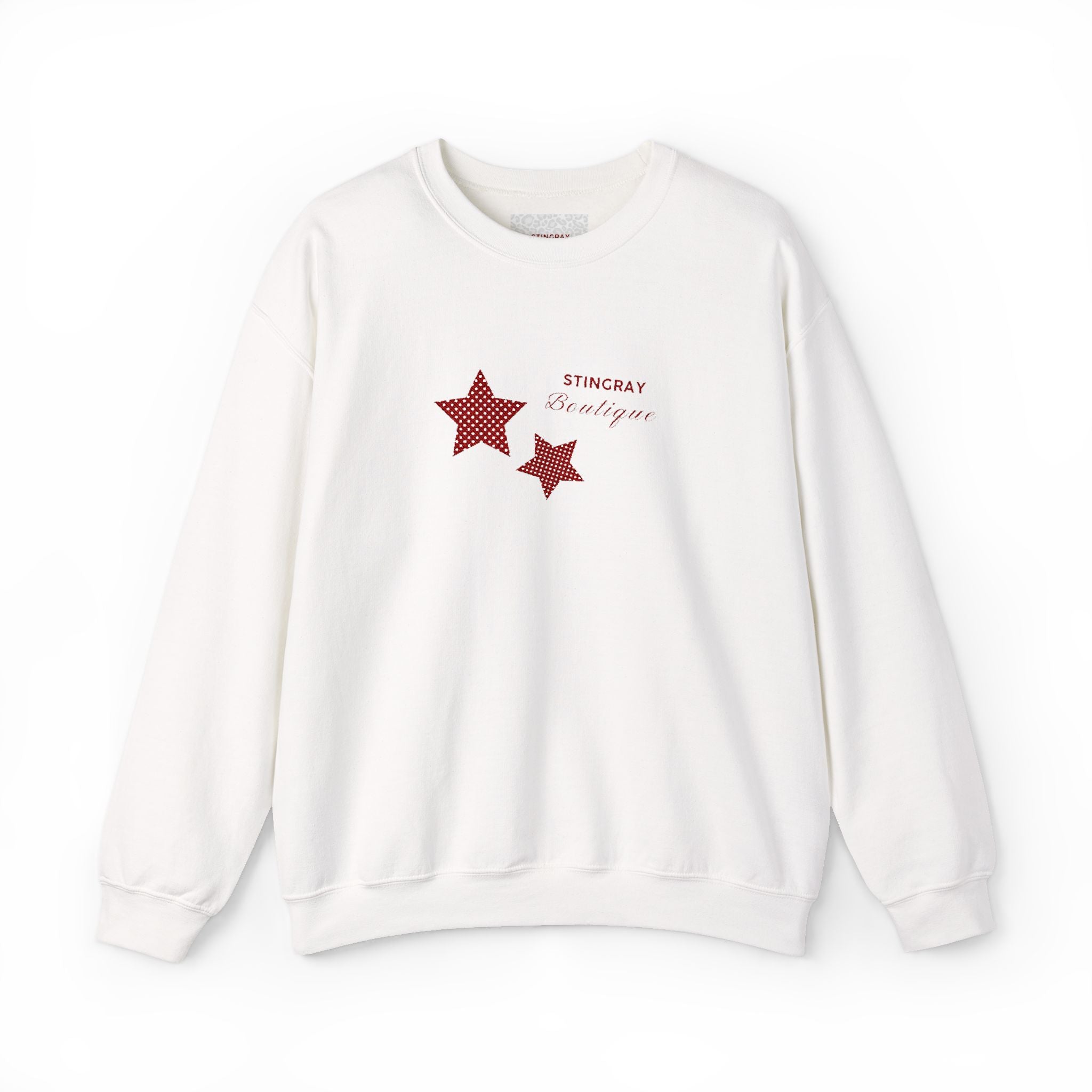 Amazed Red Star Crewneck
