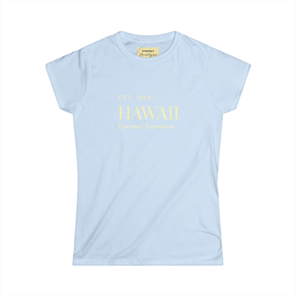 Hawaii Coastal Softstyle Tee
