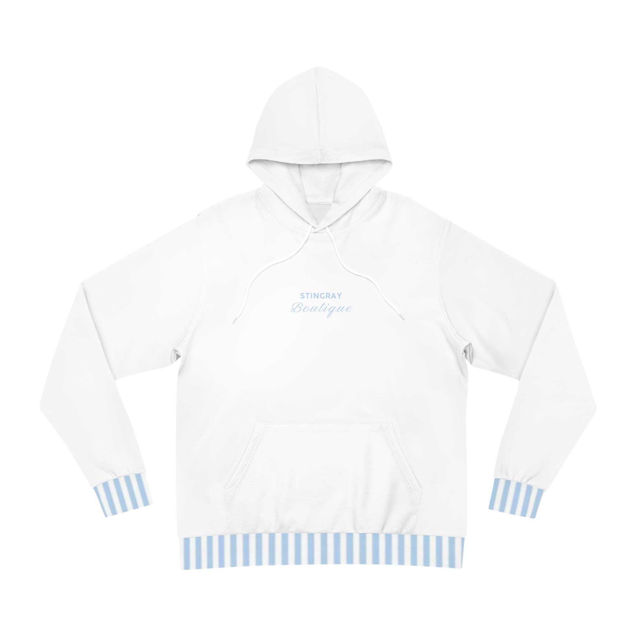 Striped Cuff Hoodie