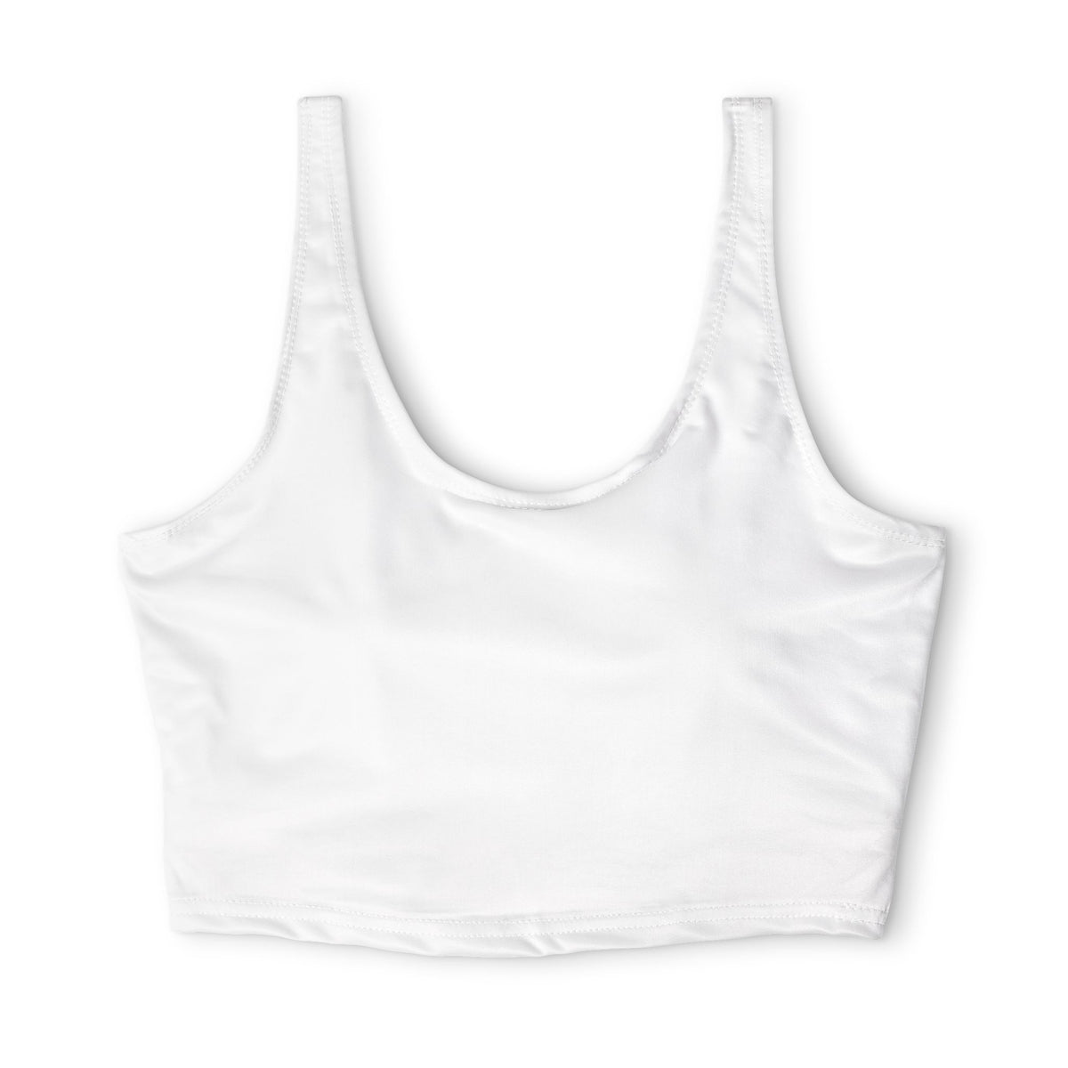 White Sports Bra