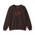 Summer Lobster Embroidered Crewneck Sweatshirt